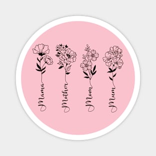 Mom Wildflowers Mother's Day Magnet